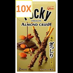 Pocky Almond Crush (Isi 10 pack)