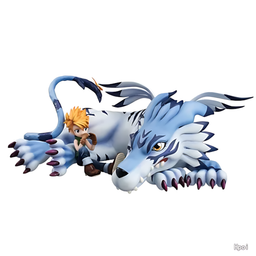 [Set of 2] GEM G.E.M. Series Figure Ishida Yamato & Garurumon - Digimon (Re-Release)